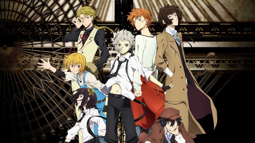 animes dublados: Bungo Stray Dogs