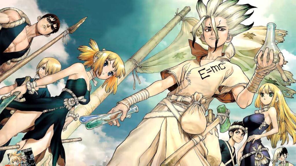 animes dublados: Dr. Stone