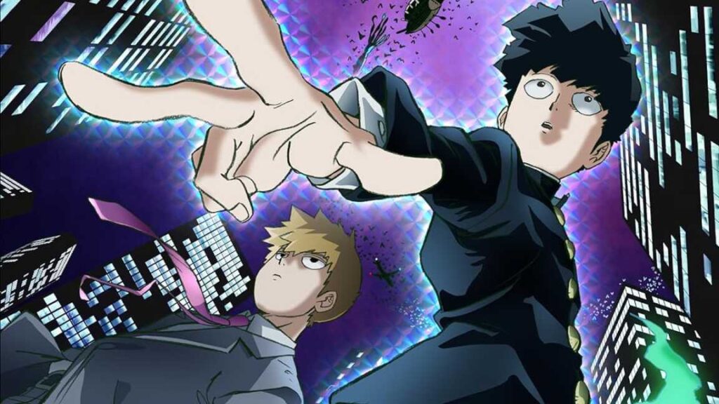 animes dublados: Mob Psycho 100