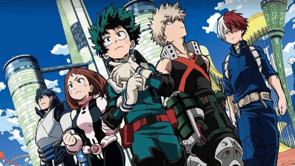 animes dublados: My Hero Academia
