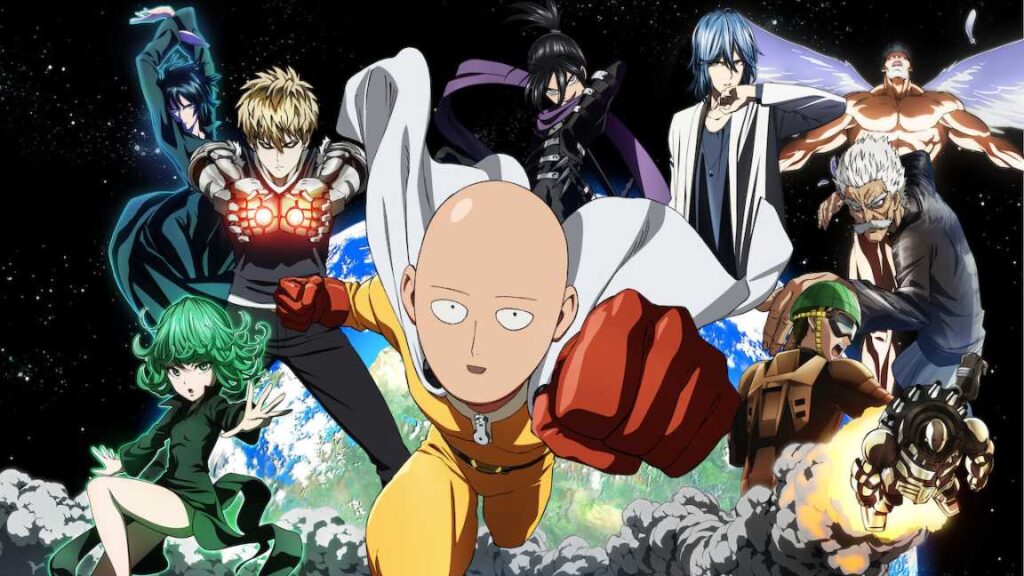 animes dublados: One Punch Man