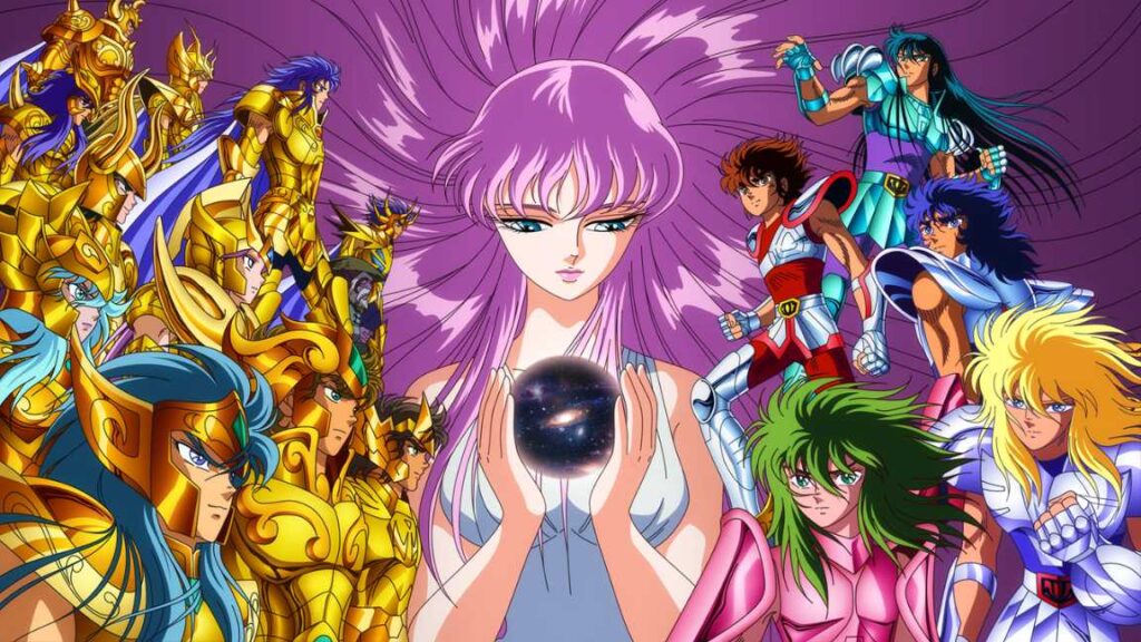 animes dublados: Os Cavaleiros do Zodíaco