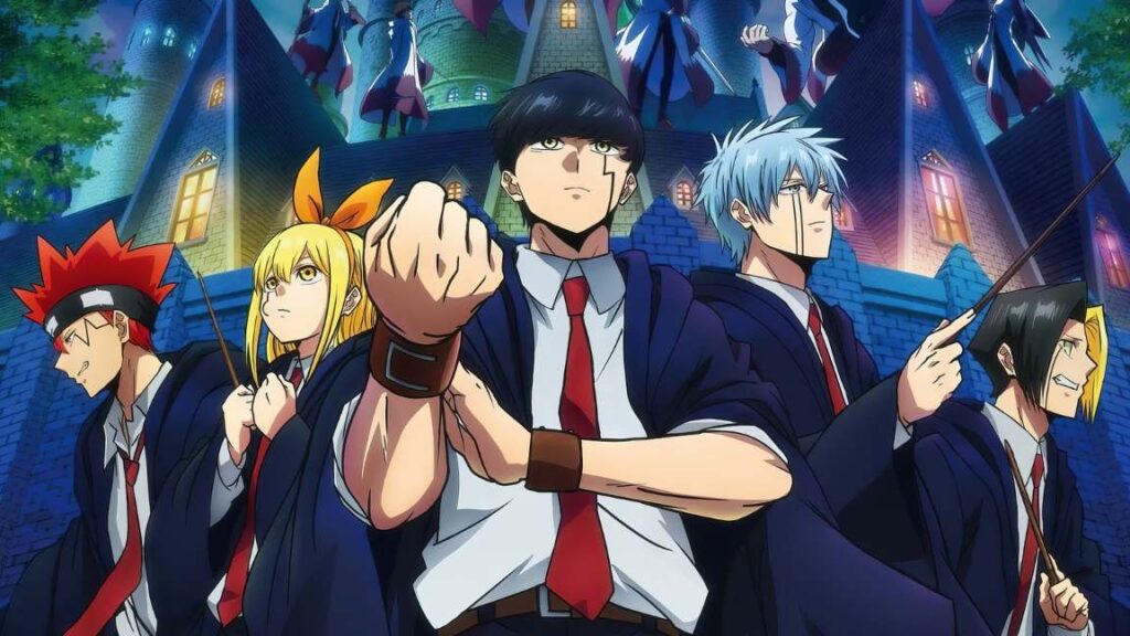 melhores animes de magia: MASHLE