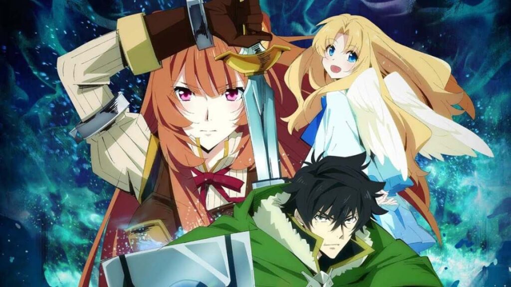 melhores animes de magia: The Rising of the Shield Hero